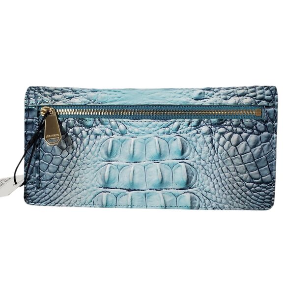 Brahmin Ady Spearmint Melbourne Leather Wallet NWT - Picture 3 of 4